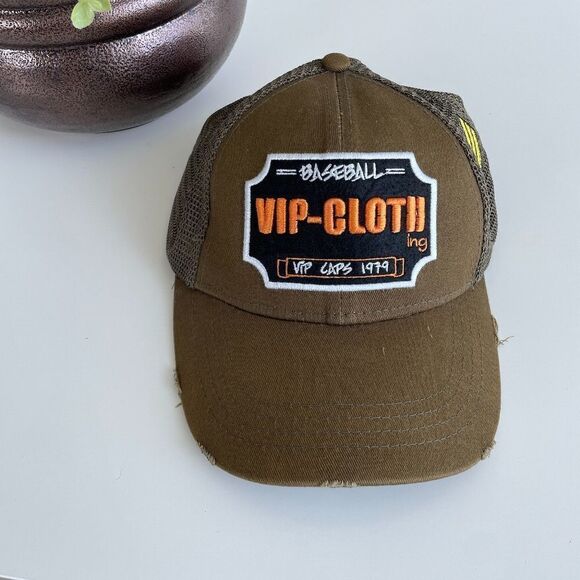 VIP Clothing 1979 Army green Patch Baseball Cap - Picture 1 of 7